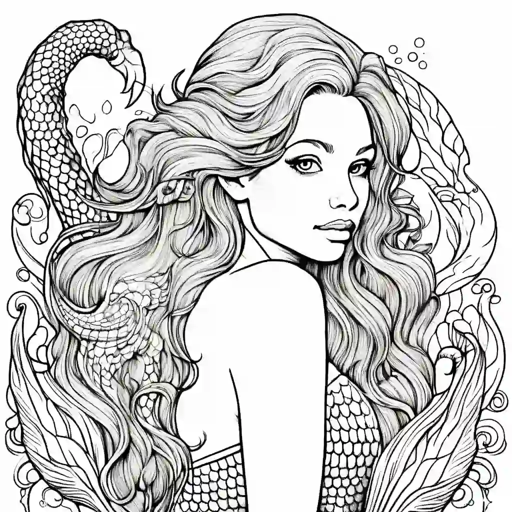 Mermaids_Mermaid with a Seahorse_5709_.webp